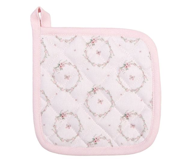 2 darabos nyuszi mintás, többszínű pamut termikus szalvéta szett, 16x16 cm