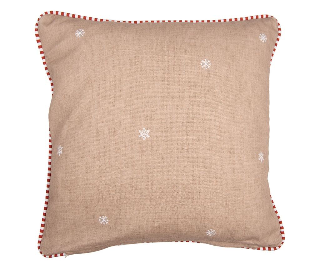 Karácsonyi párnahuzat pamut többszínű mézeskalács 40x40 cm - 2