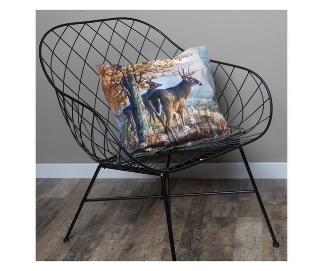 2 darabos, többszínű Reni textil párnahuzat szett, 45x45 cm