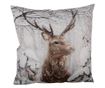 2 db rénszarvas mintás textil párnahuzat 45x45 cm