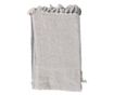 Szürke pamut takaró 125x150 cm