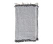 Szürke pamut takaró 125x150 cm