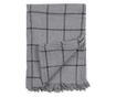 Szürke és fekete pamut takaró 125x150 cm thumbnail 3