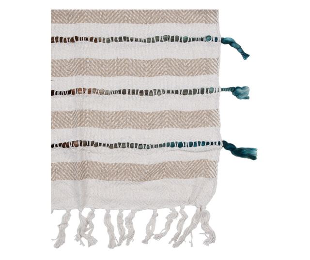 Többszínű pamut takaró 125x150 cm