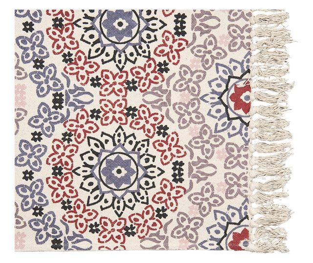 Többszínű pamut szőnyeg 140x200 cm