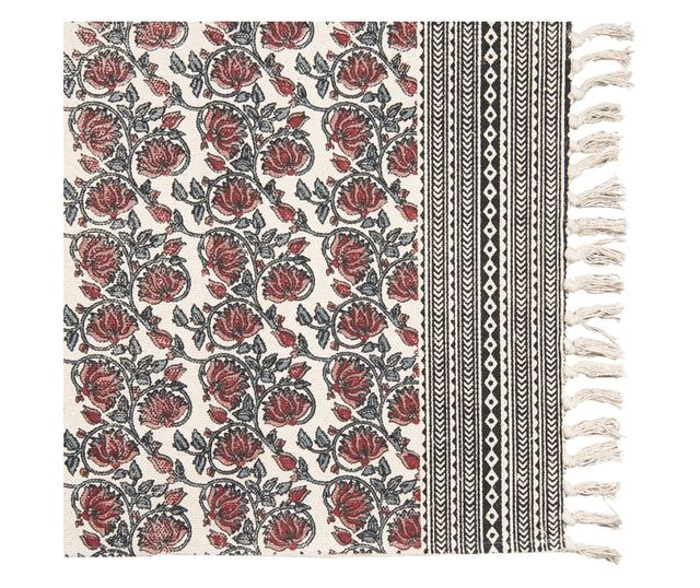 Többszínű pamut szőnyeg 140x200 cm