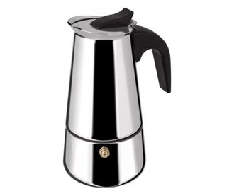 Espressor cafea din inox pentru aragaz, capacitate 9 cesti
