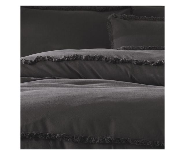 Majoli Bahar Home Collection dupla ágynemű, 100% fonott pamut, 165 gsm, 6 darab (200x220 cm takaróhuzat, 240x260 cm lepedő, 4 db