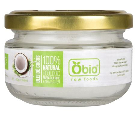 Сурово био кокосово масло 100ml Obio