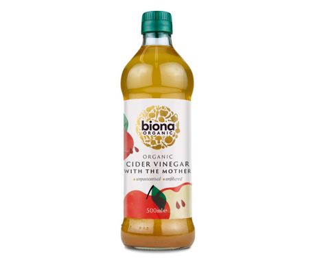 Nefiltrirani ekološki jabukovača od jabuka 500ml Biona