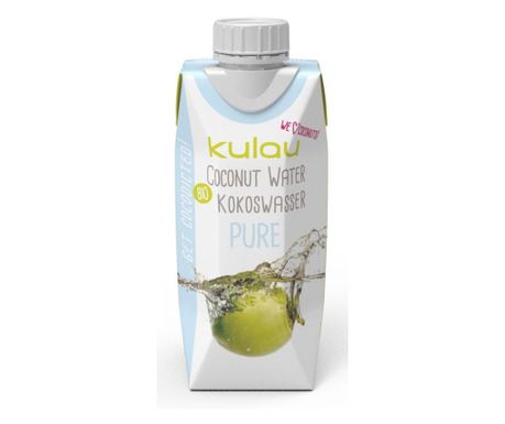 KULAU Βιολογικό Νερό Καρύδας 330ml
