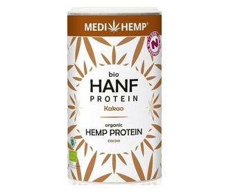 Proteini konoplje s kakaom, organski, 180g, Medihemp