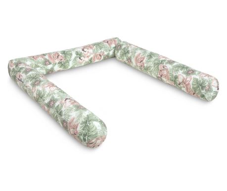 Zaščitne stranice za posteljico Sensillo 3x60/180 cm Clematis