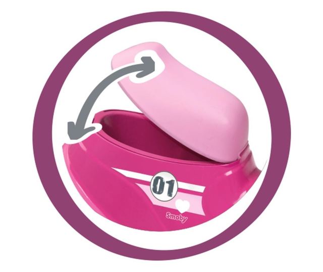 Smoby Scooter Ride-On ružičasta