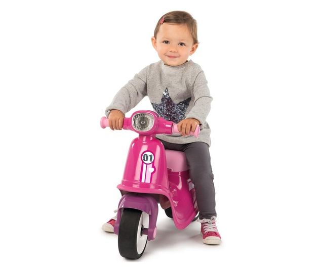 Smoby Scooter Ride-On ružičasta