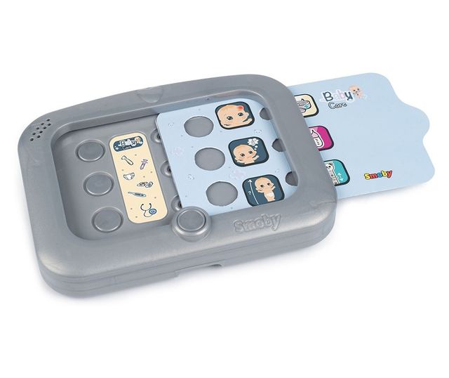 Smoby Baby Care Center baba és kiegészítők szett