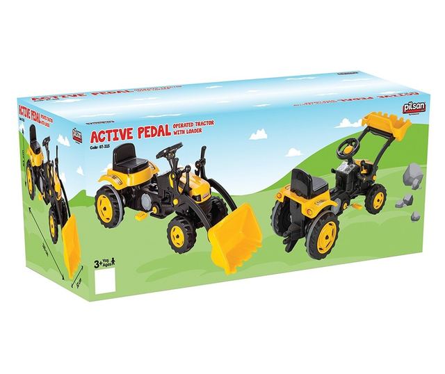Pilsan Active pedálos traktor 07-315 sárga