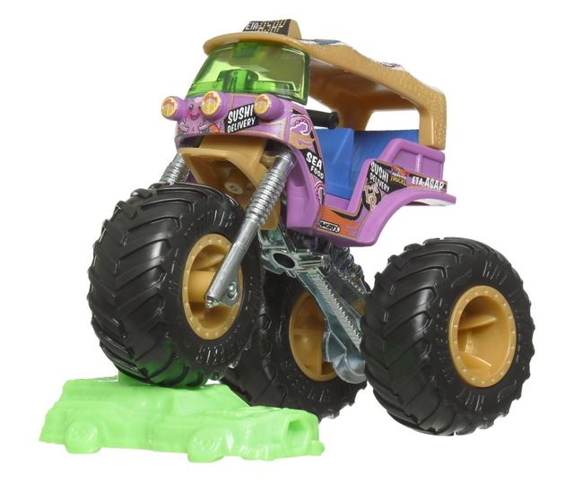 ГОРЕЩИ КОЛЕЛА КАМИОНЧЕНЦЕ МОНСТЪР TUK NROLL МАЩАБ 1:64