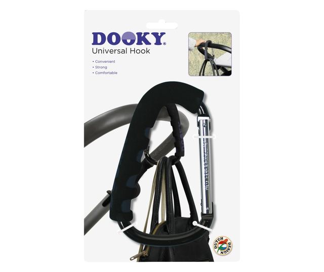 Univerzalni kaiš za kolica Dooky crne boje