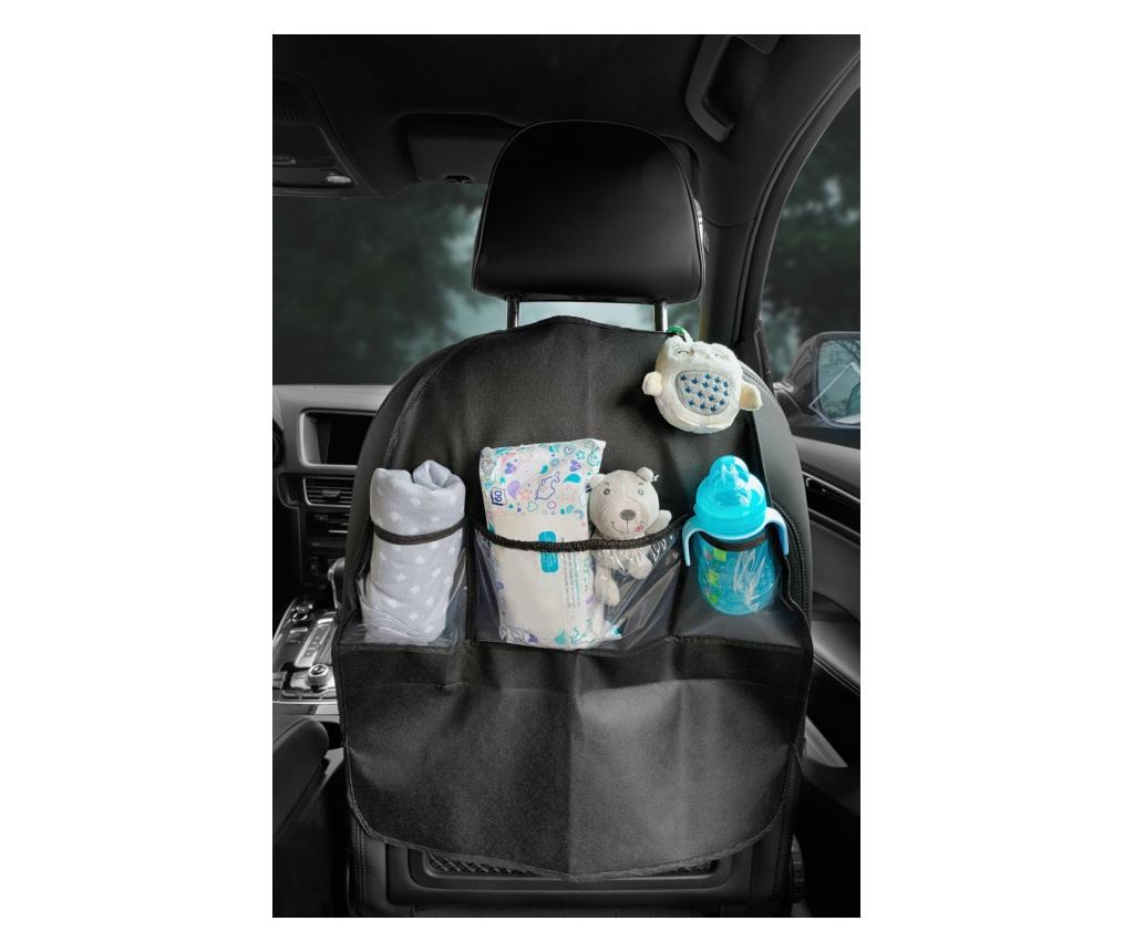 Komplet za zaščito sedeža in organizator za avtomobilski sedež Caretero - 3