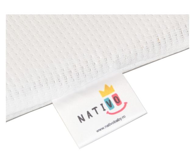Jastuk za kolica od kokosa 75x36x2 cm Nativo Travel