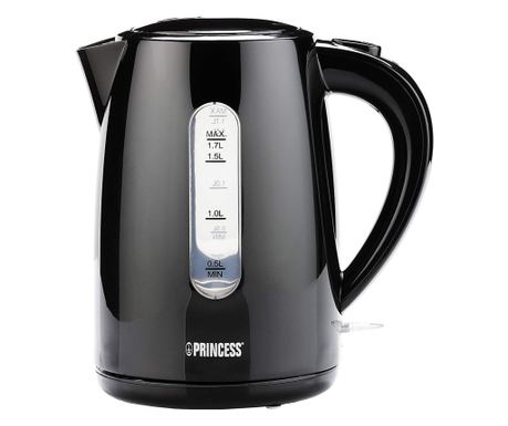 Električno kuhalo za vodu, 1.7L, 2200W, "Classic", Crno - Princess