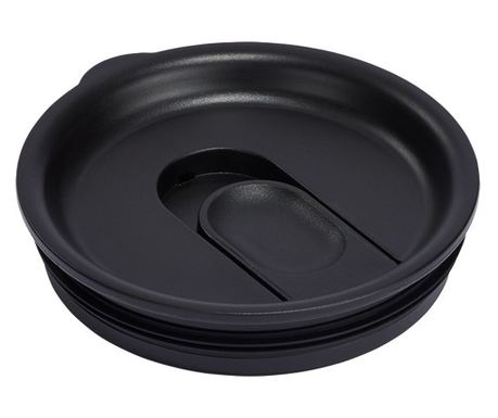 Hydro Flask Press-in Tumbler Fedő, M-es méret, műanyag, fekete