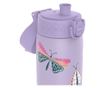 Tanka steklenica za vodo, nerjaveče jeklo, 500 ml, Metulji - Ion8