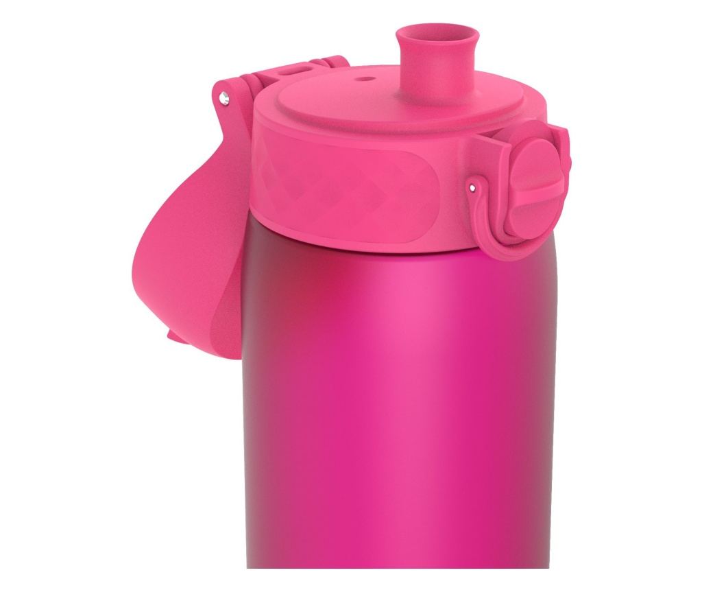 Tanka steklenica za vodo, Recyclon, 500 ml, roza - Ion8 - 2