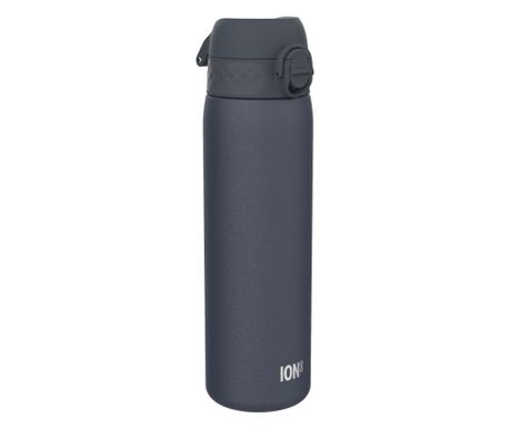 Tanka steklenica za vodo, nerjaveče jeklo, 600 ml, pepelnato modra - Ion8