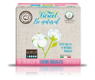 Протеж слип ултра тънки от био памук, хипоалергенни (20 бр) - VIVICOT Be Natural