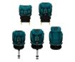 AUTO SJEDALICA KINDERKRAFT I-FIX, I-SIZE 40-150 CM, HARBOR BLUE