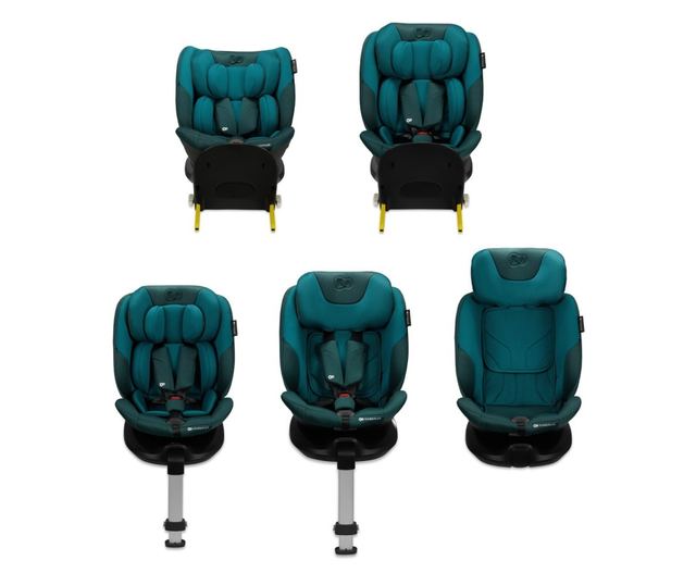 AUTO SJEDALICA KINDERKRAFT I-FIX, I-SIZE 40-150 CM, HARBOR BLUE