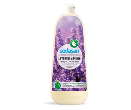 Sodasan ekološki tekoči detergent z sivko in meto