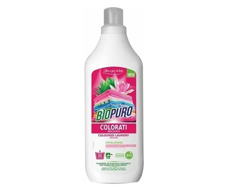Bioalergeni detergent za barvno perilo 1l Biopuro