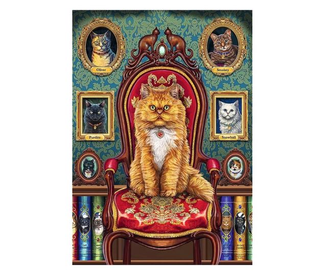 PUZZLE TREFL 1000 PREMIUM PLUS LJUBITELJ MAČAKA