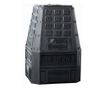 Kompostor za vrt, 850 L, crn, Evoblack