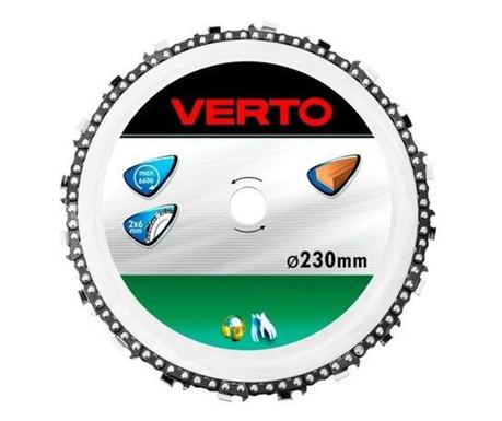 Žaga za les z verigo 230 mm VERTO