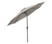 Parasol Ogrodowy/Patio z Mechanizmem Pochylania i Korba, Szary, 300 cm thumbnail 1