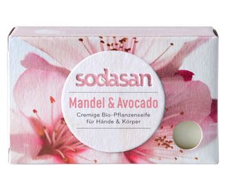 Krema od sapuna od badema i avokada 100g SODASAN