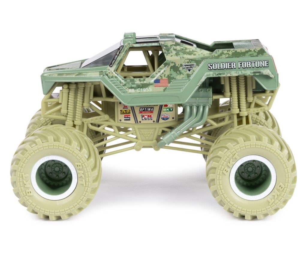 MONSTER JAM METALNI AUTOMOBIL SOLDIER FORTUNE MJERILO 1:24 - 5