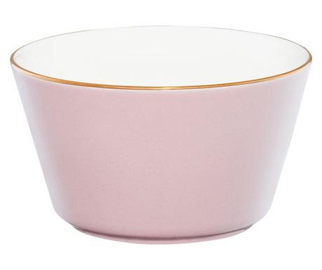 Bol inalt 14cm, roz, portelan, AMBITION Royal 