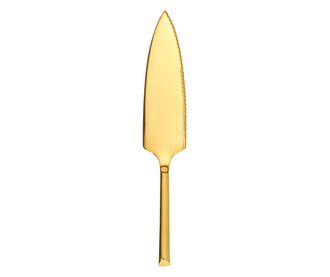 Spatula zimtata servire desert, inox, AMBITION Como Gold