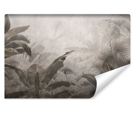 Fototapeta do obývacího pokoje Exotické rostliny LEAVES Retro Abstrakce 90x60  90x60