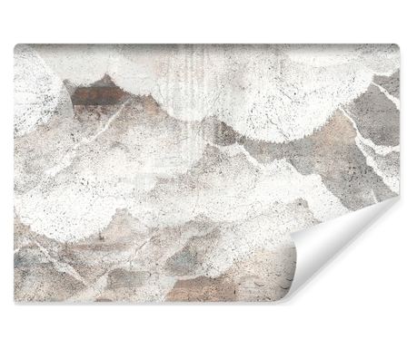 Fototapet Muralo Abstractie concreta pentru sufragerie cu efect de nori 3D 450 cm x 300 cm nori, dec  450x300cm