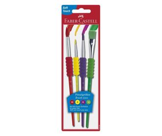 Set 4 Pensule Soft Touch Faber-Castell