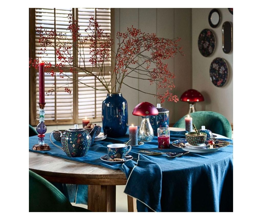 Porculanska zdjela, Pip Studio, 18 cm, Berry Blues kolekcija - 3