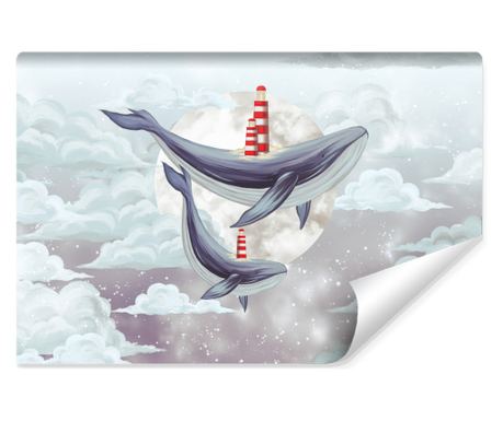 Fototapet Muralo Un decor perfect pentru camera unui copil 405 cm x 270 cm un far fermecator al bal  405x270cm