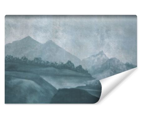 Fototapet Muralo Decor de perete perfect pentru dormitor munte 400 cm x 280 cm peisaj natura 3D natu  400x280cm