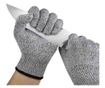 Manusi protectie anti-taiere, HPPE, spandex, fibra de sticla, nivel anti-taiere 5, unisex, marime universala